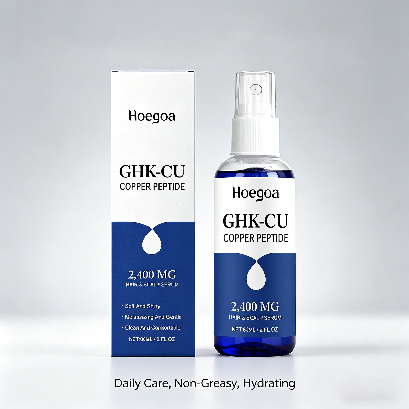 Peptide Complex Serum - 60ml GHK Cu Copper Peptide Hair