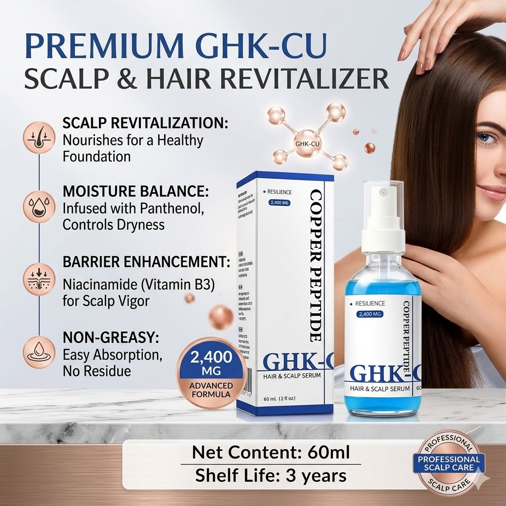 Peptide Complex Serum - GHK-Cu Copper Peptide Hair Growth Serum