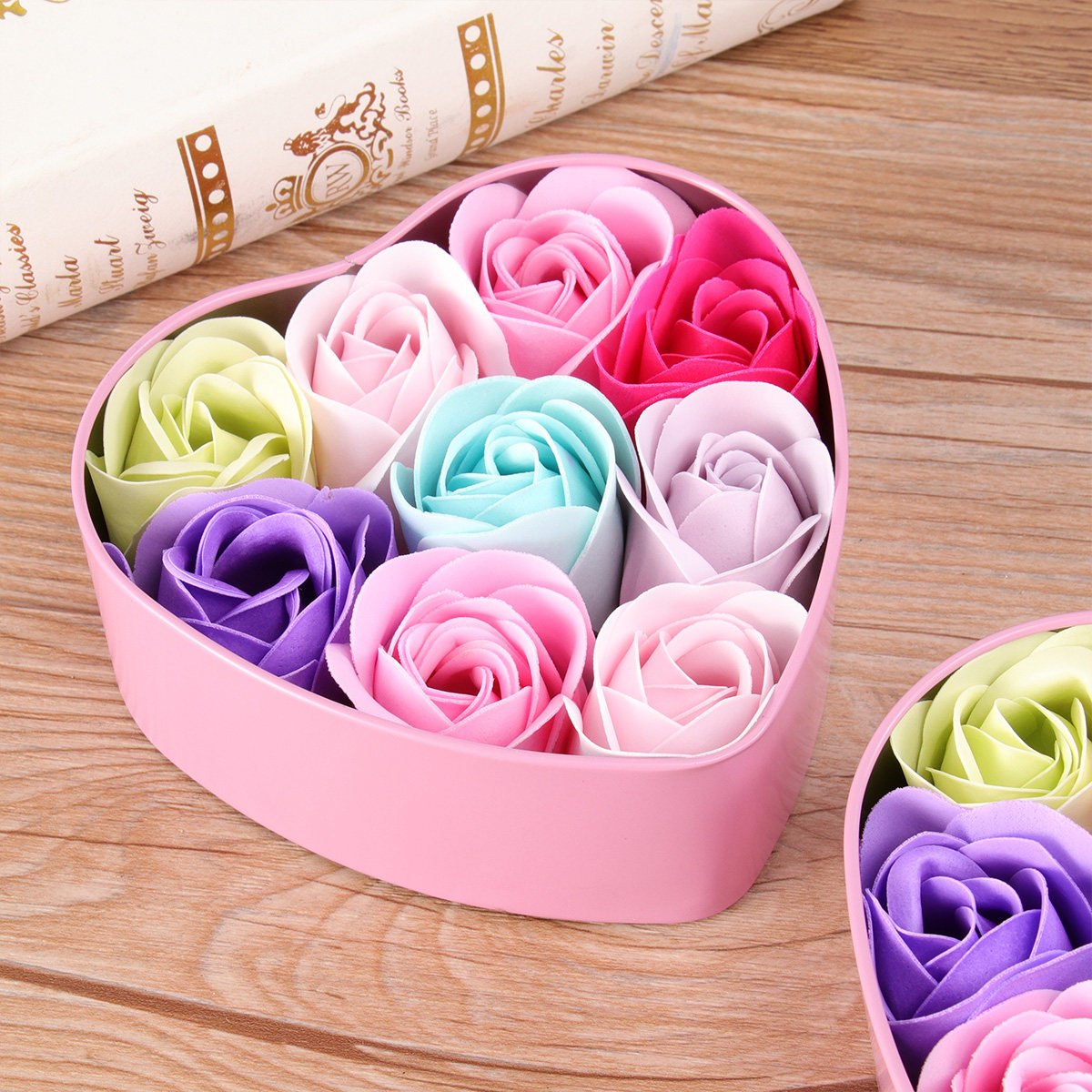 Rose Soap Flower Soap Set in E – обзор и цена Luxury Natural Skincare