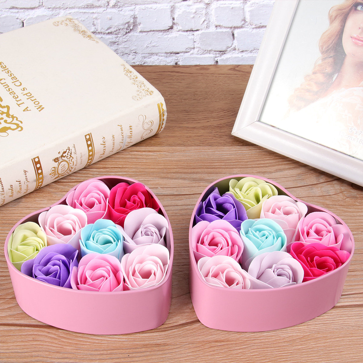 Rose Soap Flower Soap Set in E – обзор и цена Luxury Natural Skincare