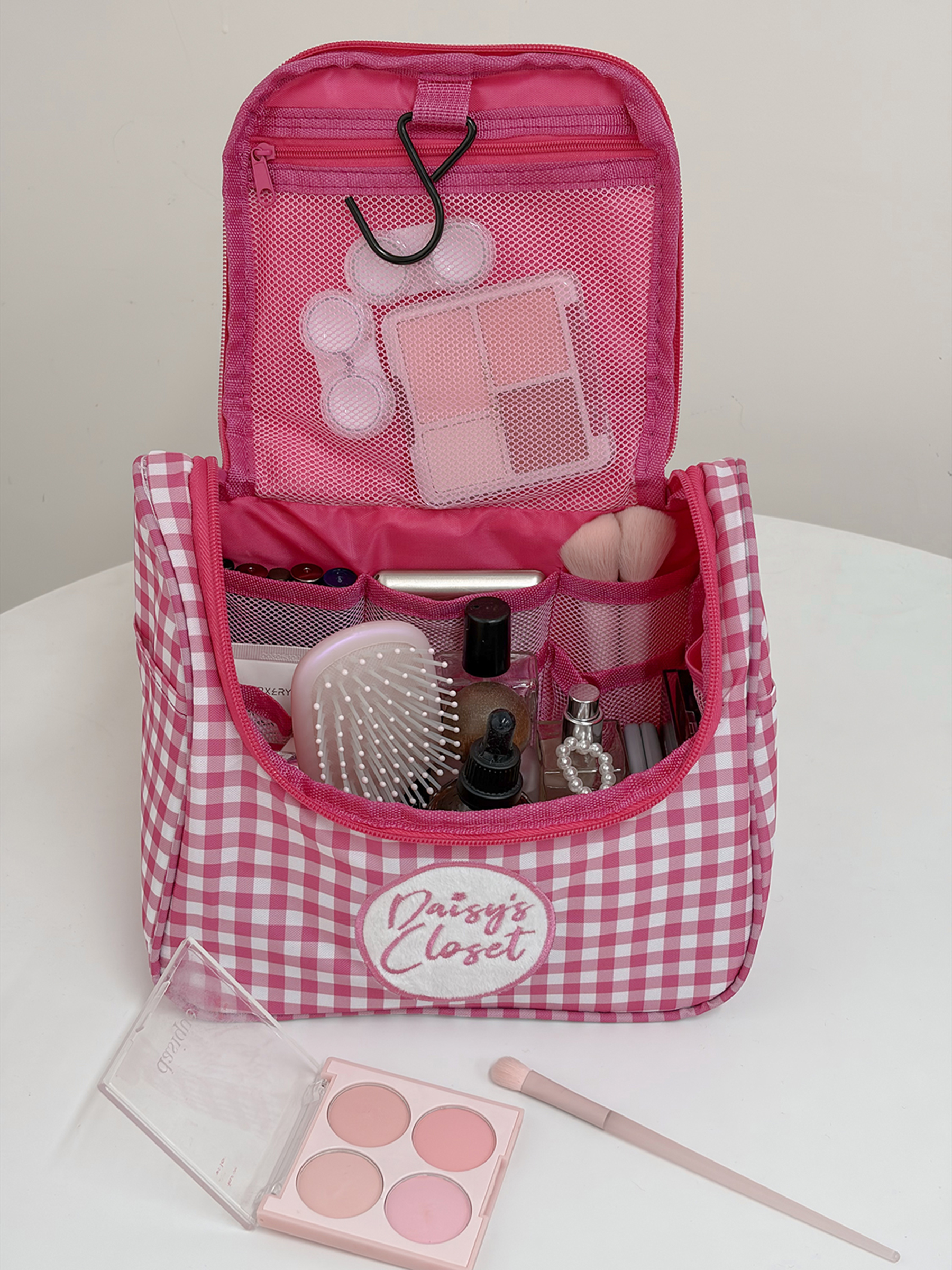 Airfriend Cute Grid Makeup Bag – обзор и цена Luxury Skincare Samples