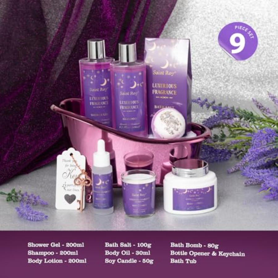 Bath Basket Spa Kit Spa Gifts  – обзор и цена Luxury Skincare Gift Set For Women