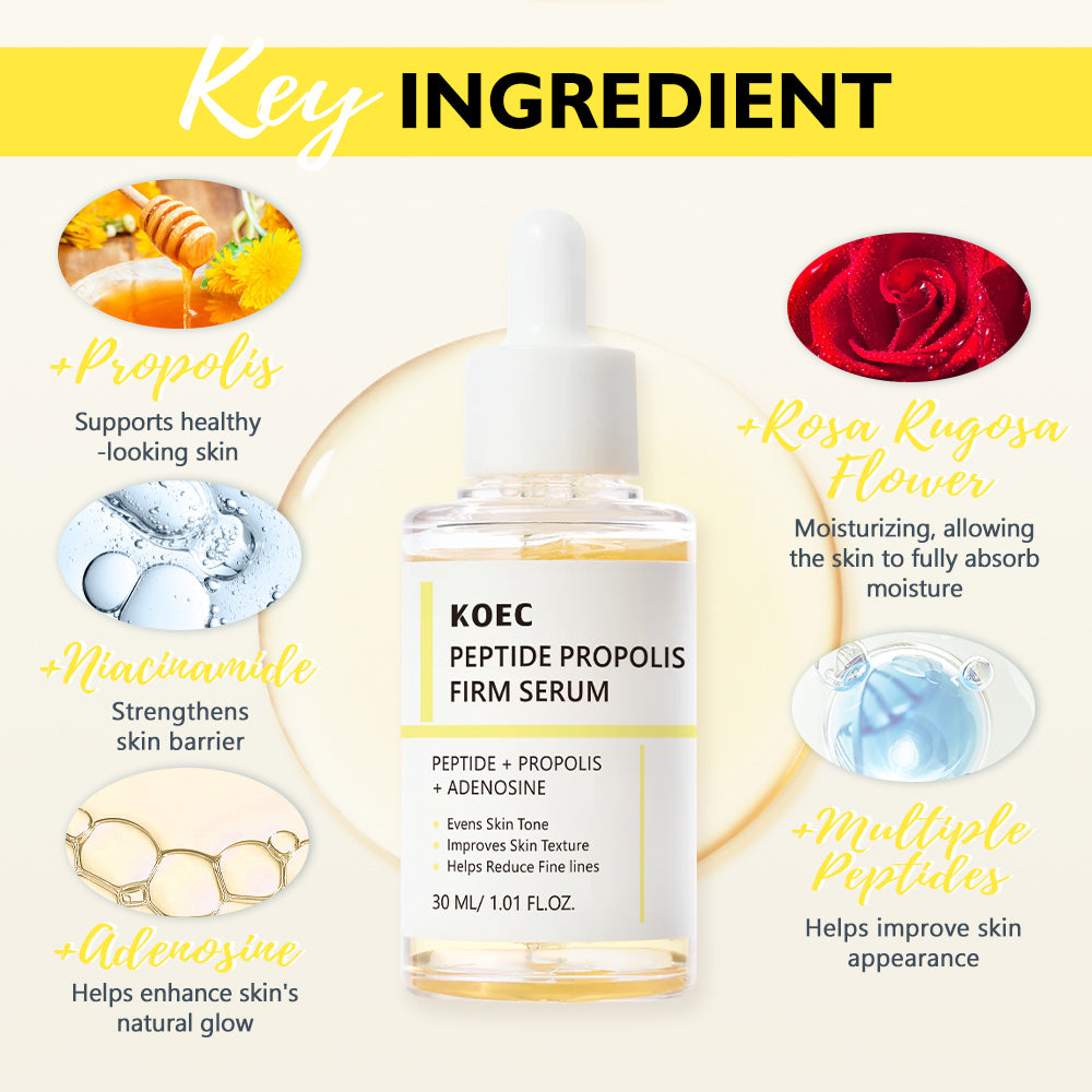 30ml KOEC Peptide Propolis Fir – обзор и цена Peptide Complex Serum