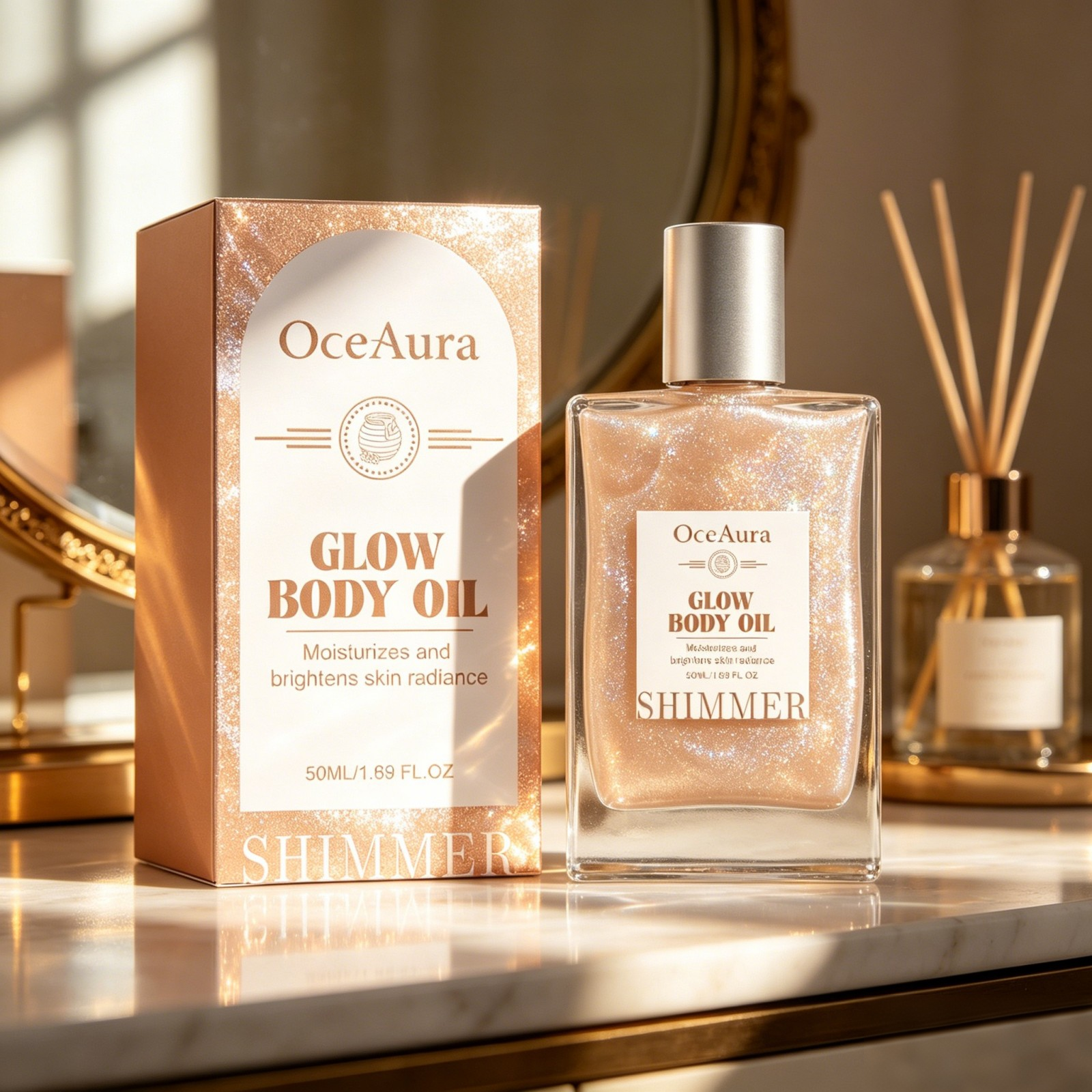 OceAura Honey Glow Body Oil Si – обзор и цена Luxury Natural Skincare