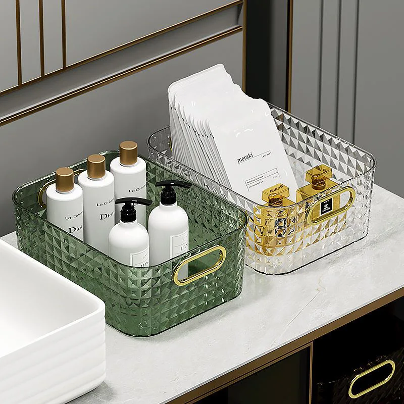 Desktop Cosmetics Storage Box  – обзор и цена Luxury Skincare Tools