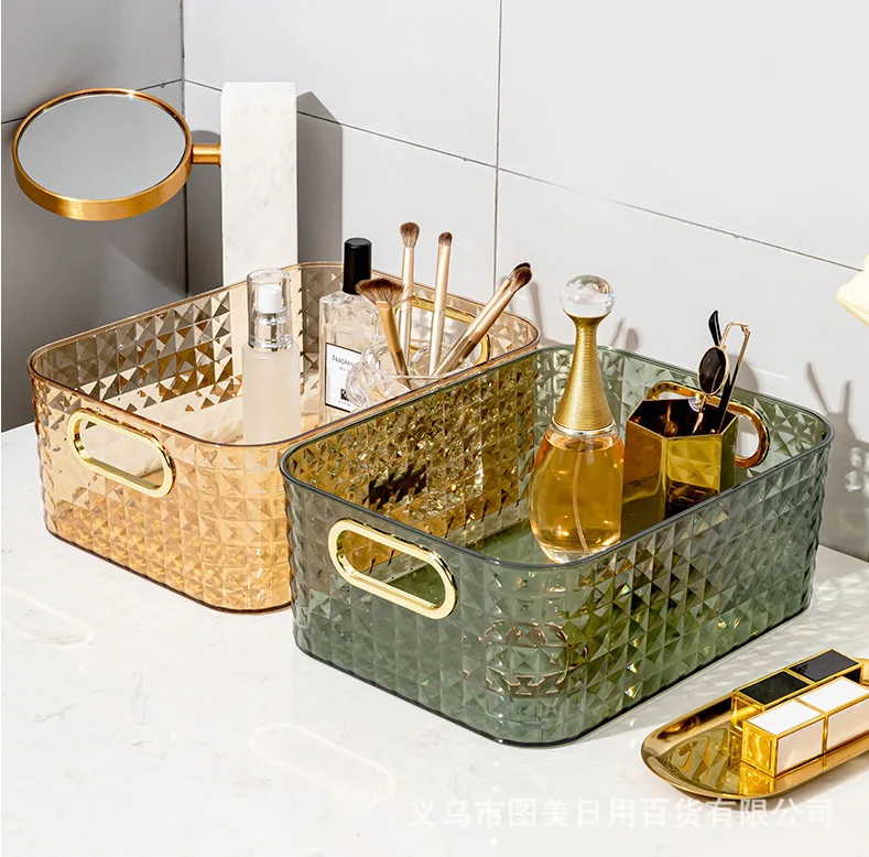 Desktop Cosmetics Storage Box  – обзор и цена Luxury Skincare Tools