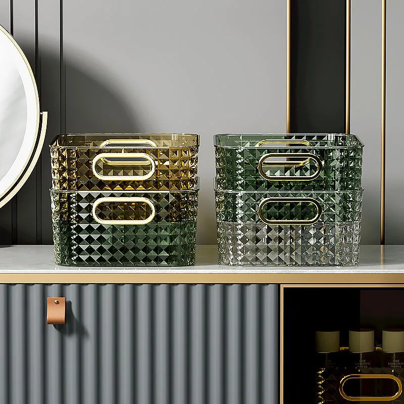 Desktop Cosmetics Storage Box  – обзор и цена Luxury Skincare Tools