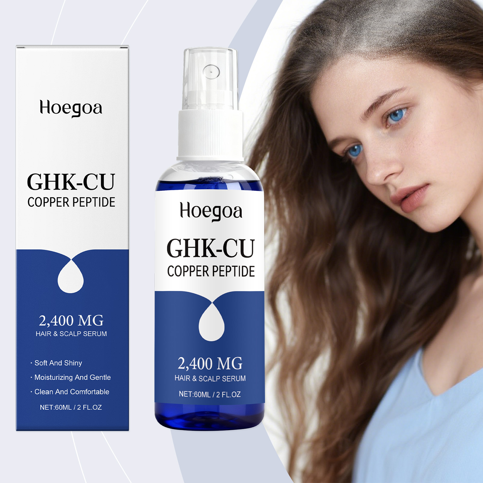 60ml GHK Cu Copper Peptide Hai – обзор и цена Peptide Complex Serum