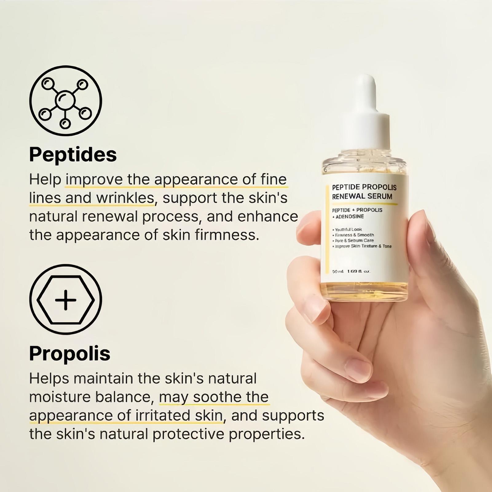 Moisturizing peptide dropolis  – обзор и цена Peptide Complex Serum