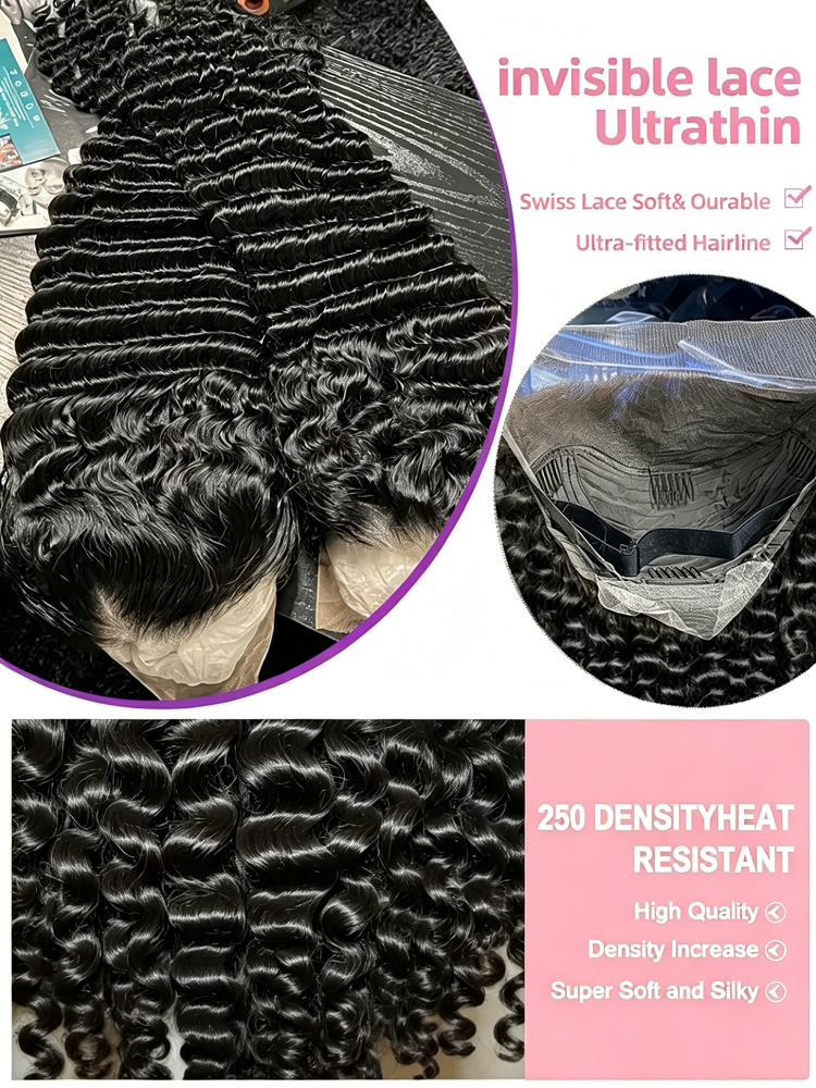 13x6 HD Loose Deep Wave Lace F – обзор и цена Luxury Natural Skincare