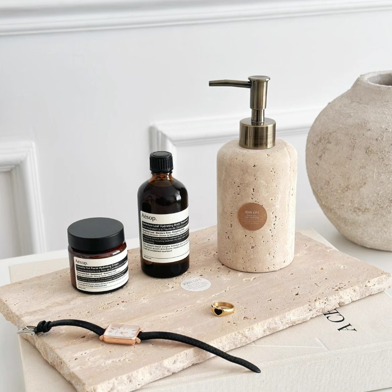 Natural Stone Lotion Dispenser – обзор и цена Luxury Natural Skincare