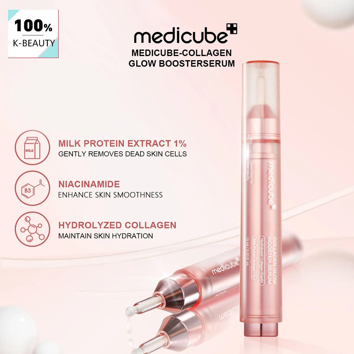 Medicube Collagen Glow Booster – обзор и цена Luxury Skincare Korea