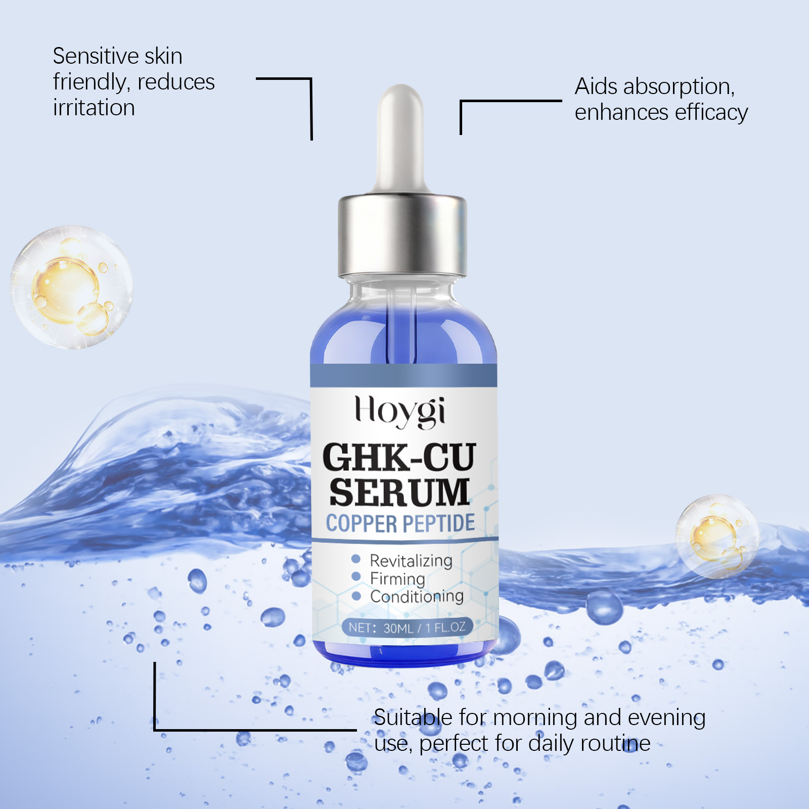 30ml Copper Peptide Serum GHK- – обзор и цена Peptide Complex Serum